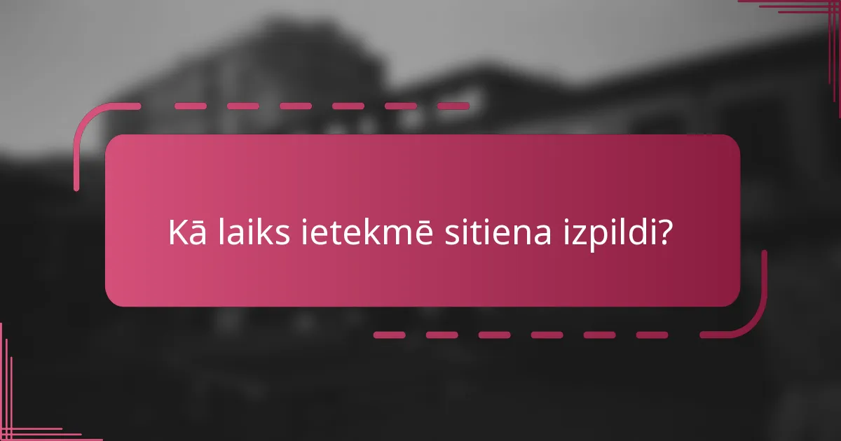Kā laiks ietekmē sitiena izpildi?
