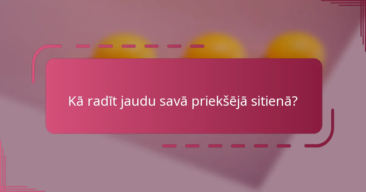 Kā radīt jaudu savā priekšējā sitienā?